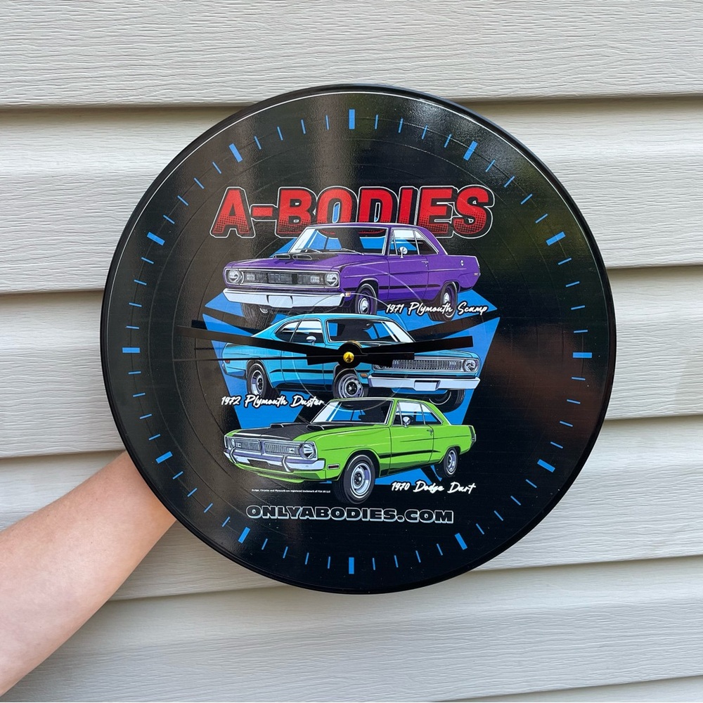 Only Abodies Custom "70's Edition" Wall Clock